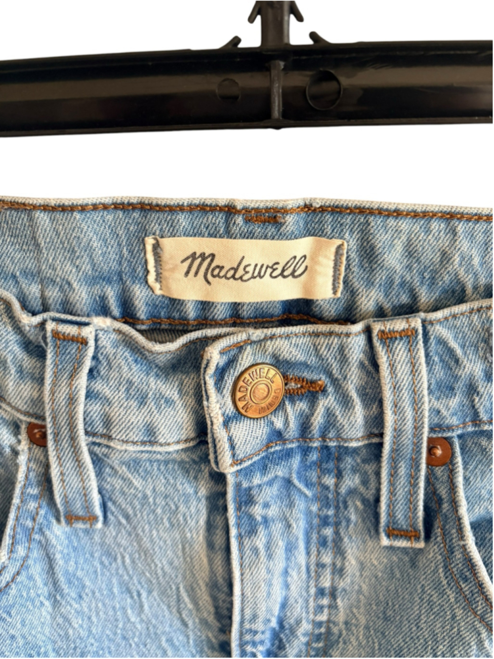 Women's Madewell Balloon High Rise Jeans Women’s Size 23 - Picture 4 of 10